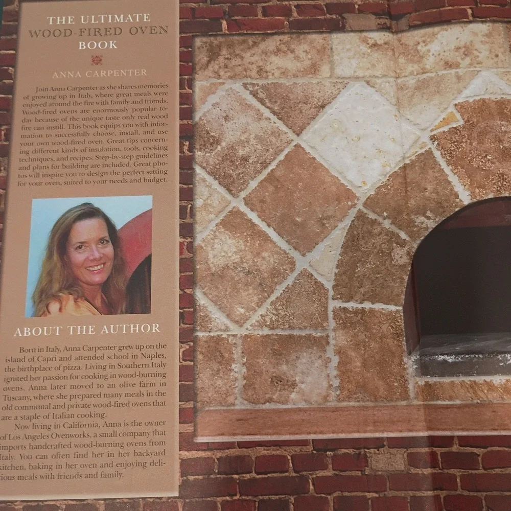 The Ultimate Wood-Fired Oven Book Second Edition by Anna Carpenter Hardcover